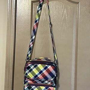 Lug Multicolor Plaid Travel Bag